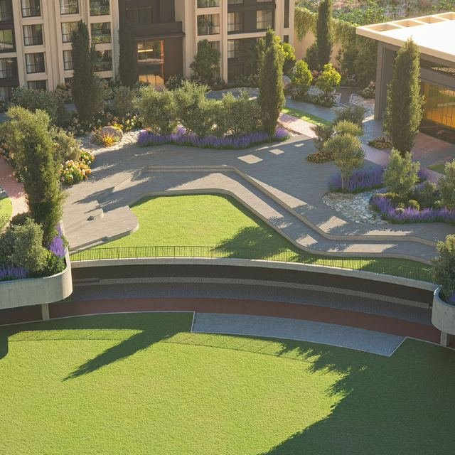 Mediterranean Serenity and amphitheatre