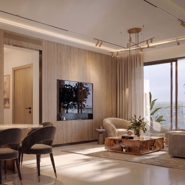 Living room (artist's impression)