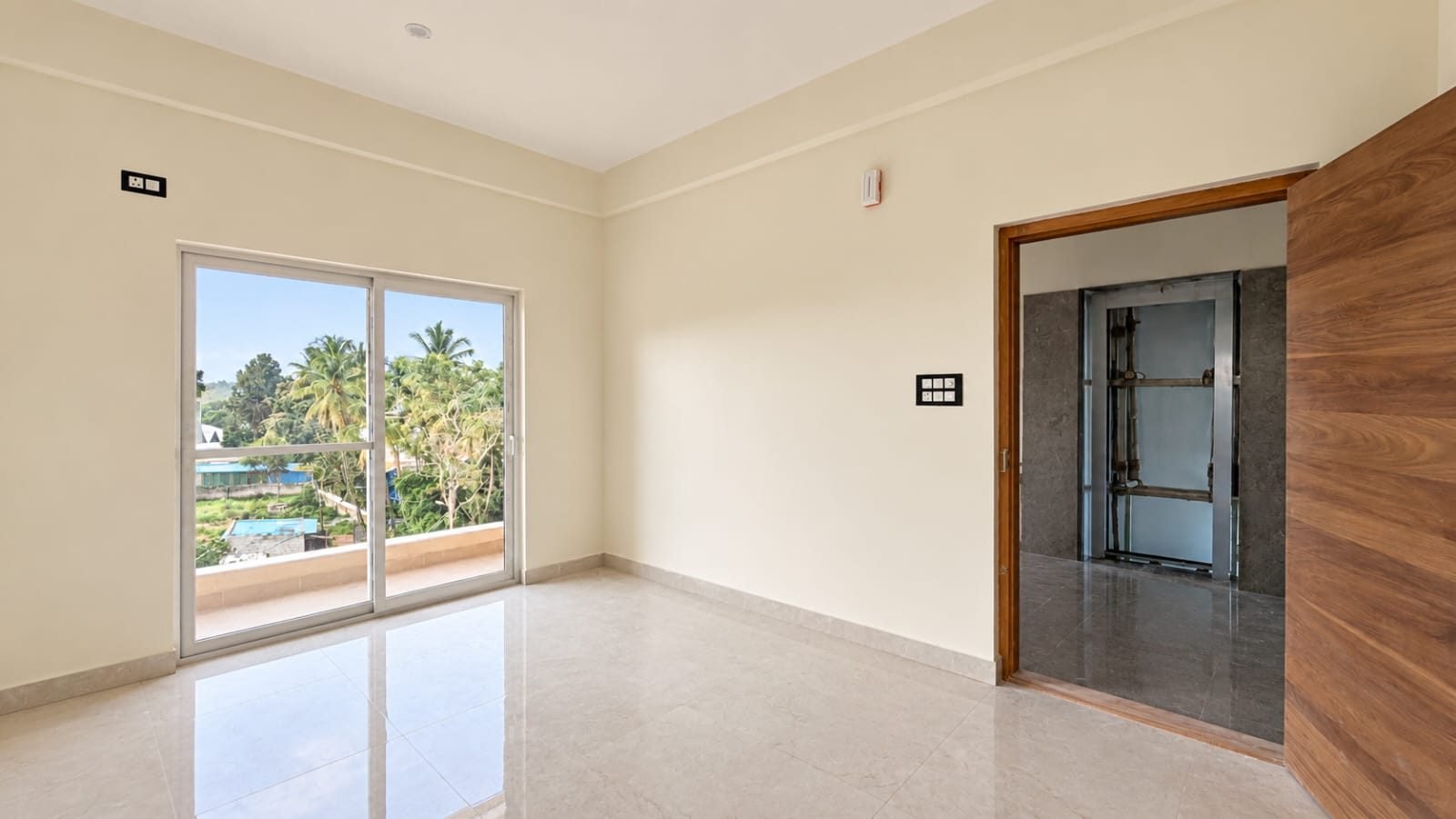 Semi Furnished 1 BHK with 1 Bathroom & 1 Balcony